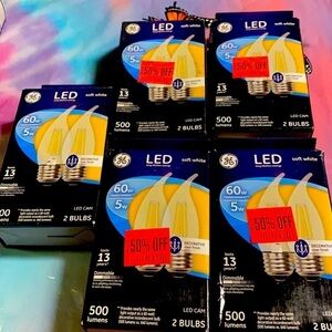 LED CAM Dimmable Light Bulb Bundle